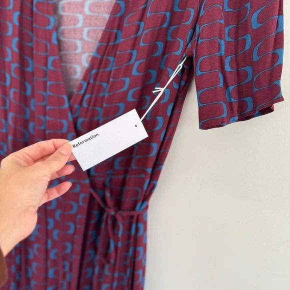 REFORMATION Laurent Dress size M New - Picture 5 of 10